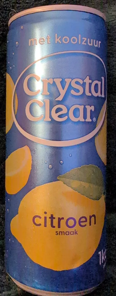 Crystal clear citroen blikje