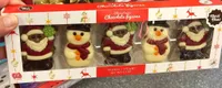 Christmas chocolate figures