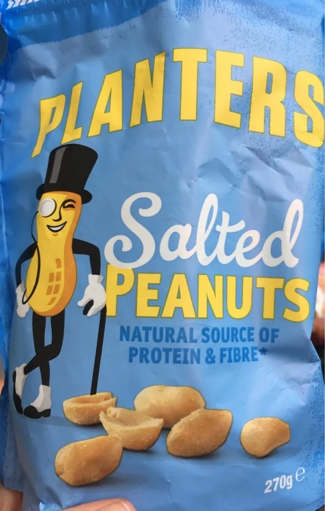 Salted peanuts