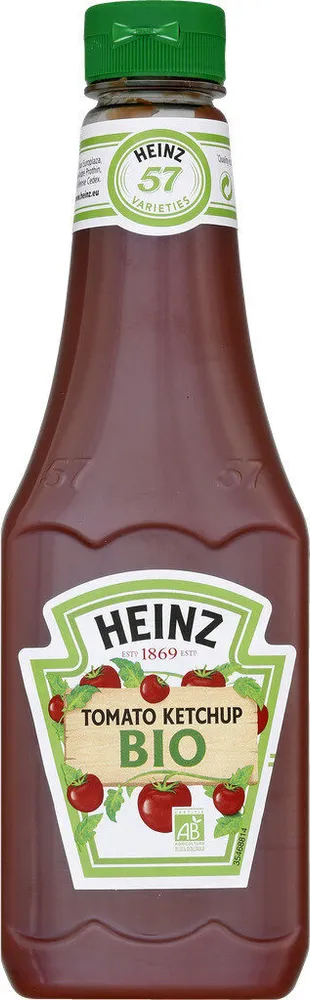 Heinz Tomato Ketchup Bio top up 580 g
