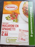 Basis voir macaroni en spaghetti