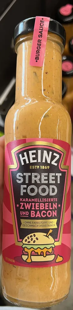 Street Food Zwiebel Bacon Sauce
