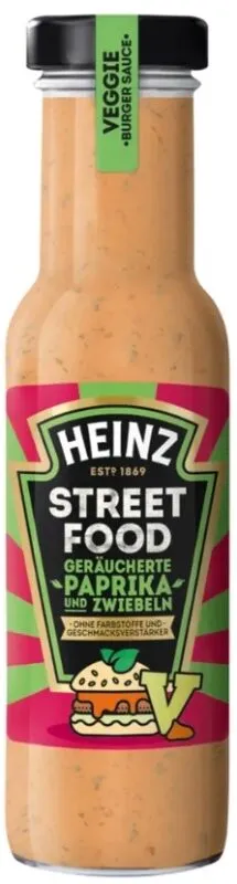 Heinz Street Food geräucherte Paprika und Zwiebeln