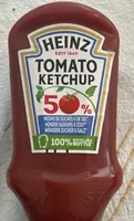 Tomato ketchup minder suikers en zout