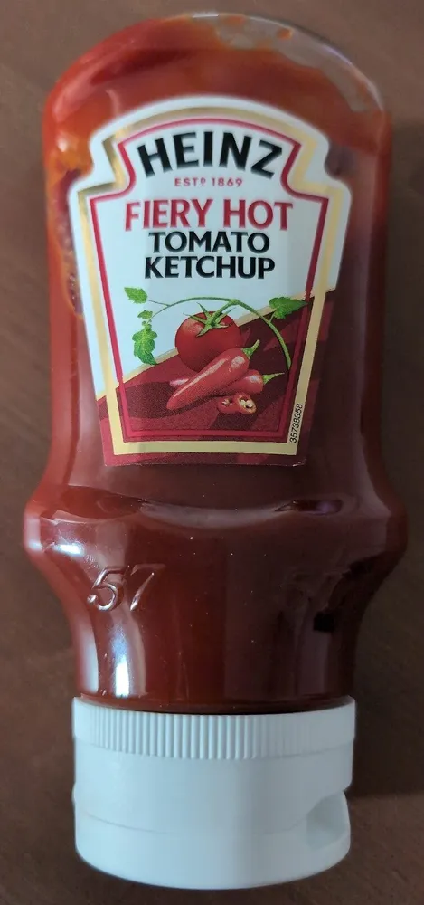 57 HEINZ EST 1869 FIERY HOT TOMATO KETCHUP 3573835