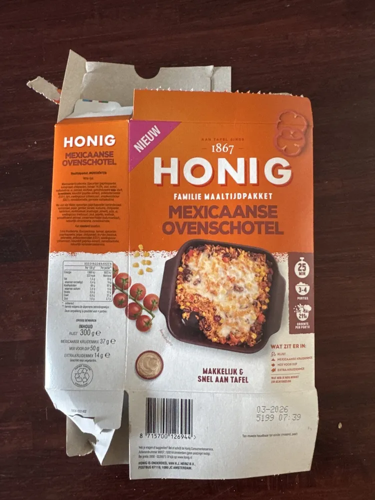 Mexican Ovenschotel