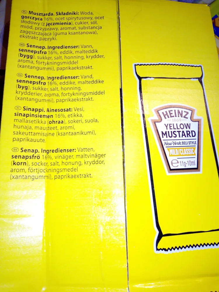 Yellow Mustard Classic