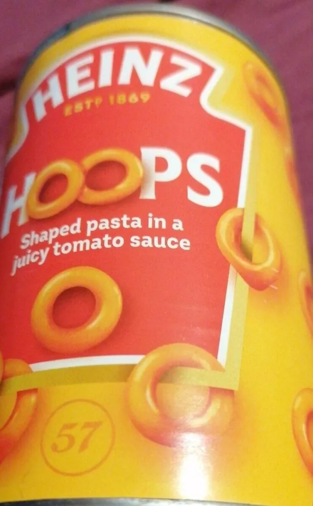 Hoops - Anneaux de spaghetti à la sauce tomate