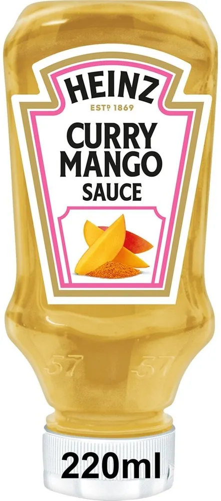 Salsa cremosa con curry y mango