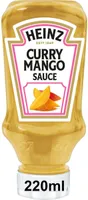 Salsa cremosa con curry y mango