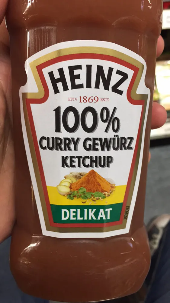 100% Curry Gewürz Ketchup : classic