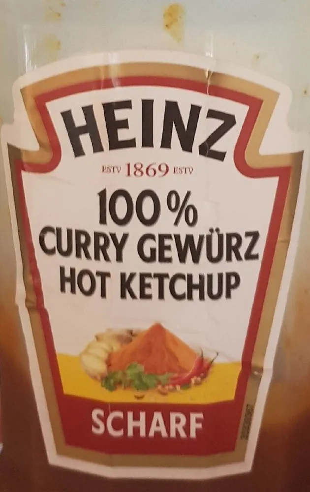 Curry Gewürz Ketchup, Chili