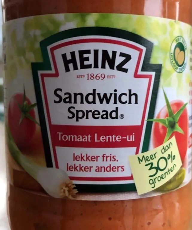Sandwich spread tomate - oignons de printemps