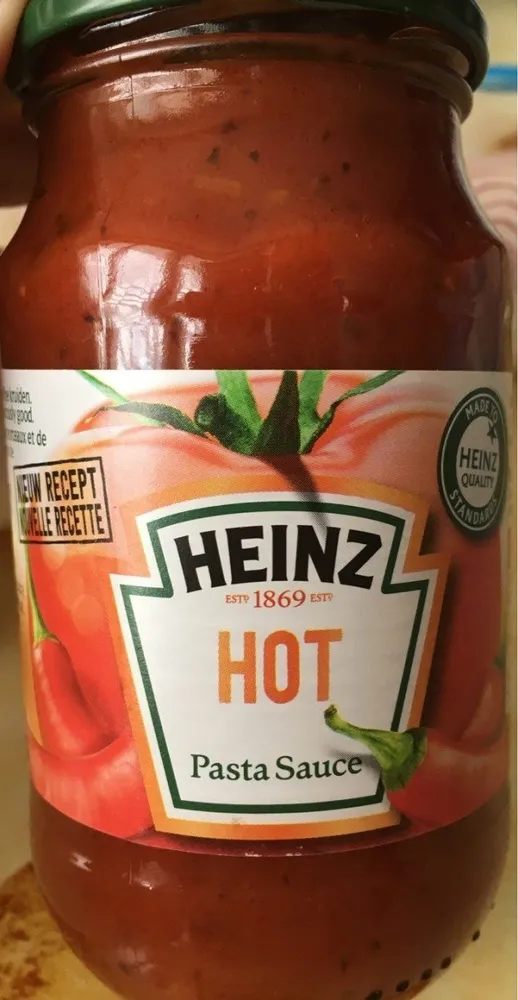 Hot pasta sauce