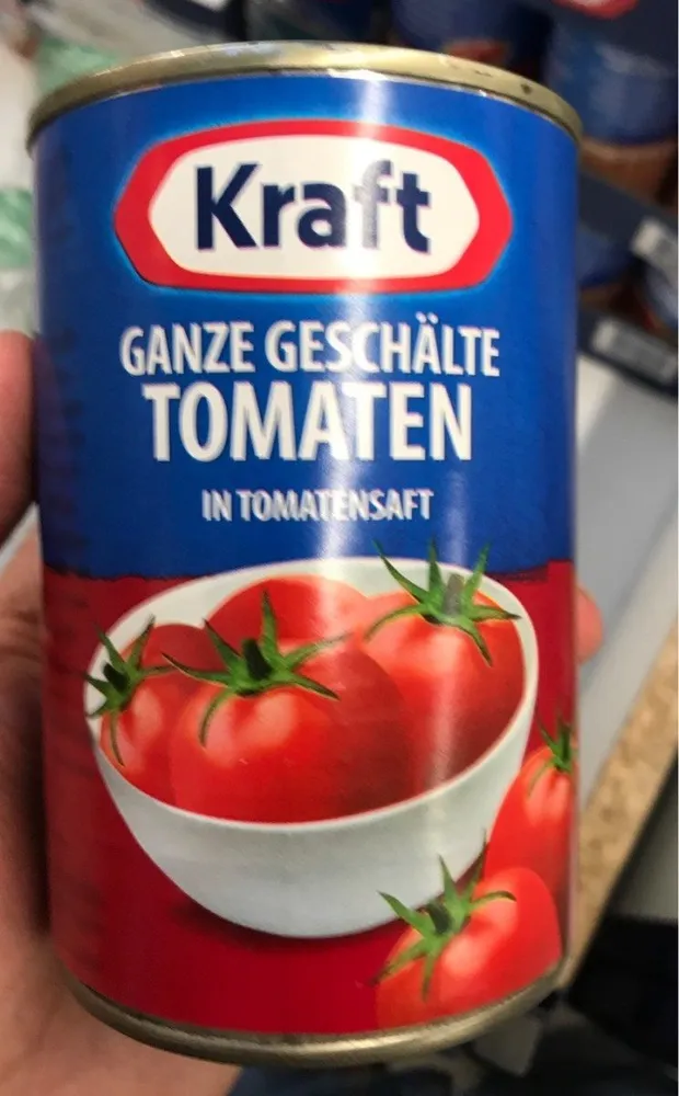 Ganze geschälte tomaten