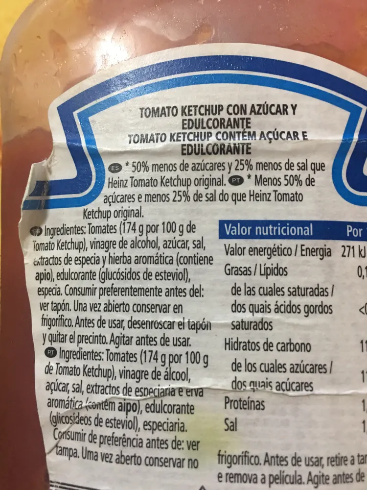 Tomato Ketchup 50%