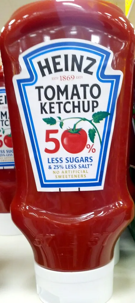 Tomato Ketchup 50% Less Sugar & 25% Less Salt