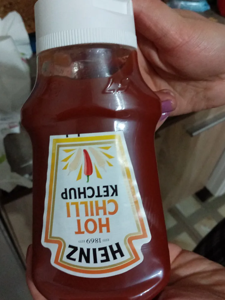 Hot Ketchup, 460 Grammes, Marque Heinz