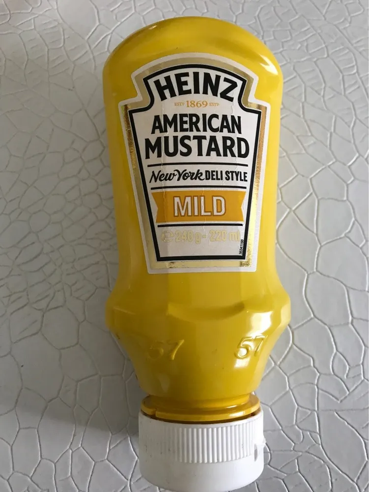 HEINZ Senf American Mustard Mild, 220 ML
