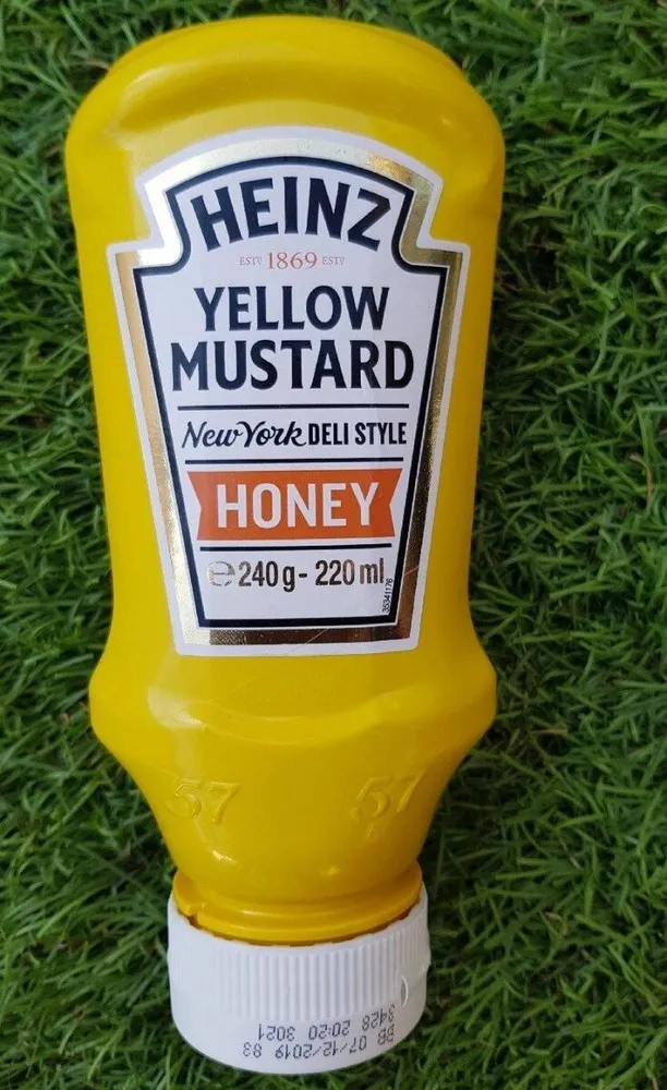 Heinz Yellow Mustard New York Deli Style Honey