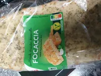 Focaccia Knoblauch-Mozarells