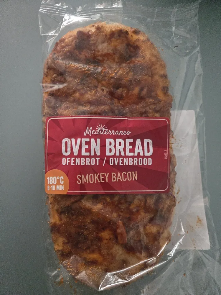 Mediterraneo Oven Bread Smokey Bacon
