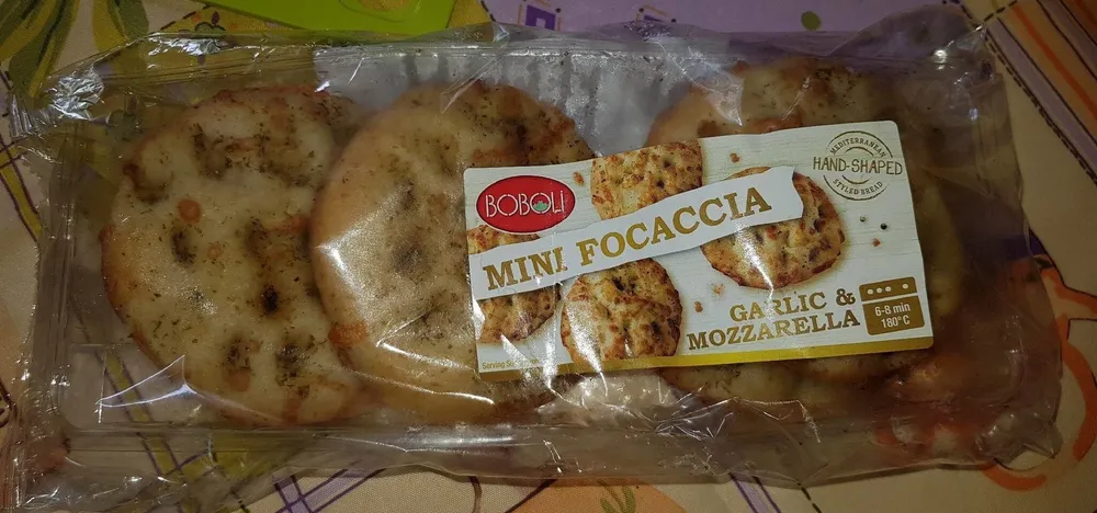 Mini focaccia