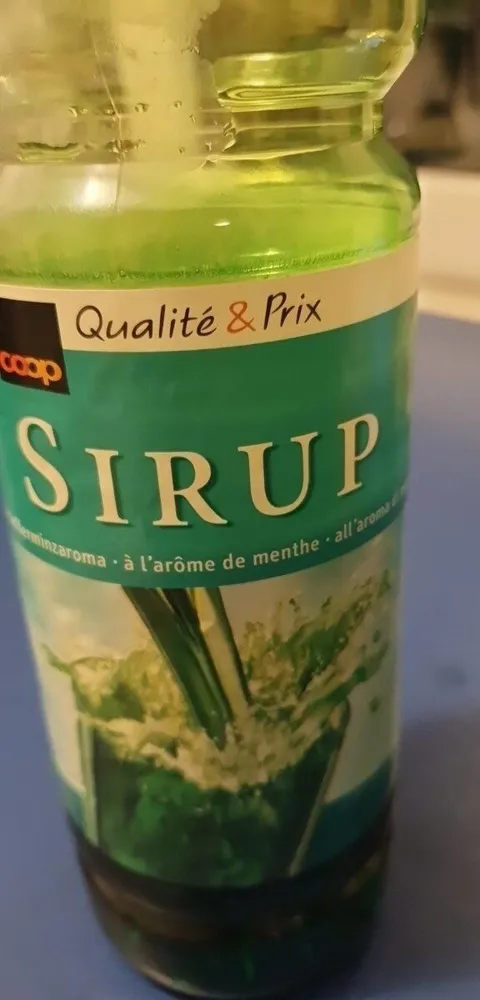 Sirup menthe