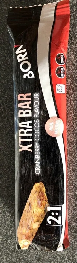 Xtra bar cranberry cocos