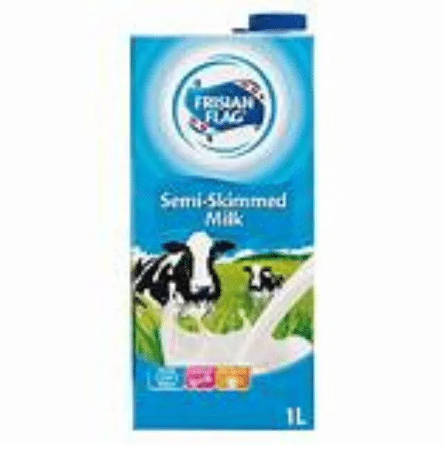 Frisian Flag Semi Skimmed Milk 1LT