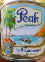 Lait concentré non sucré
