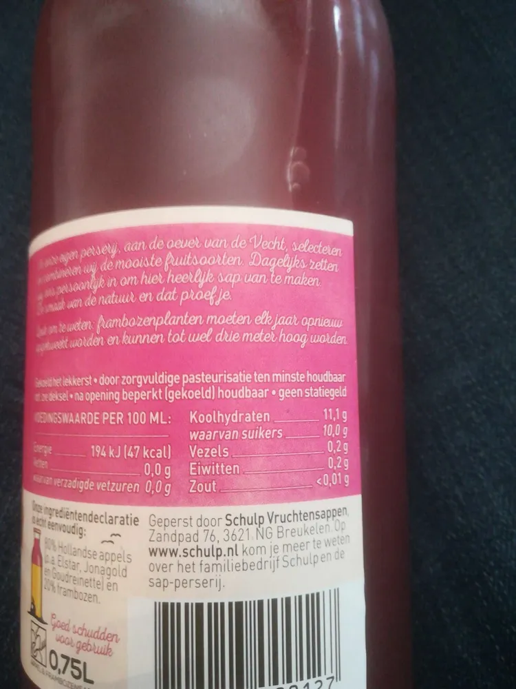 Appels en frambozen