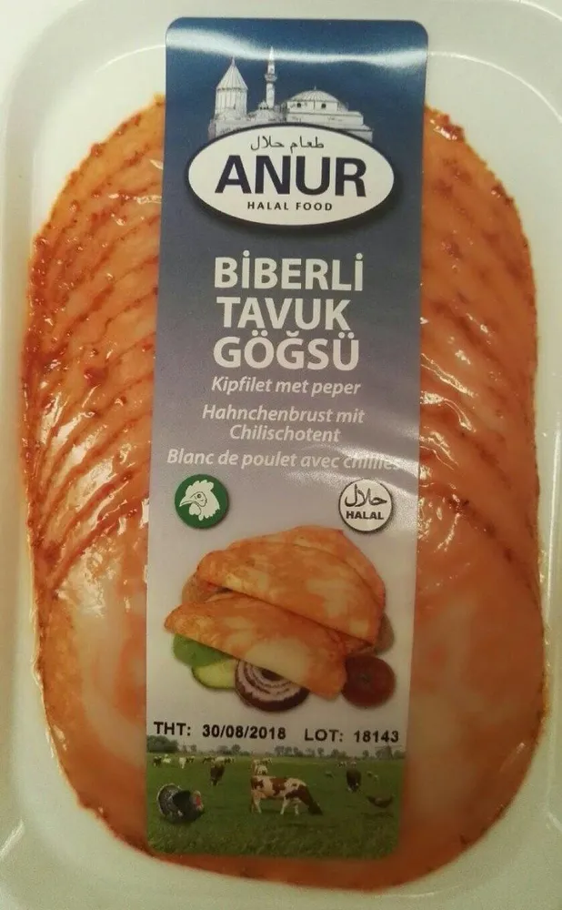 Biberli tavuk gögsü