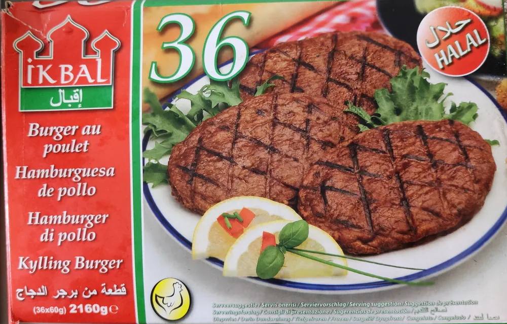 Burger au poulet