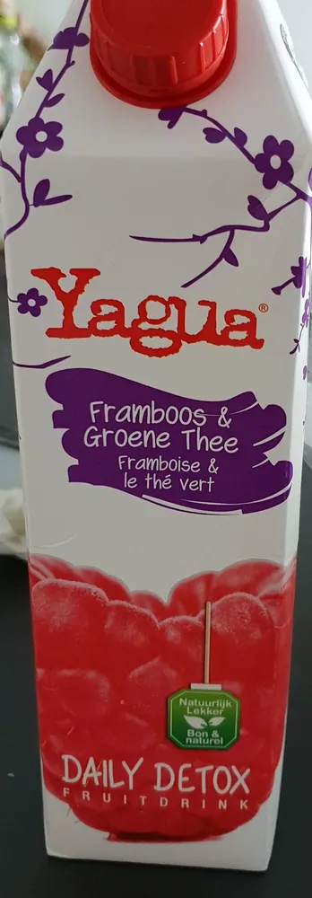 Daily Detox Framboise et thé vert