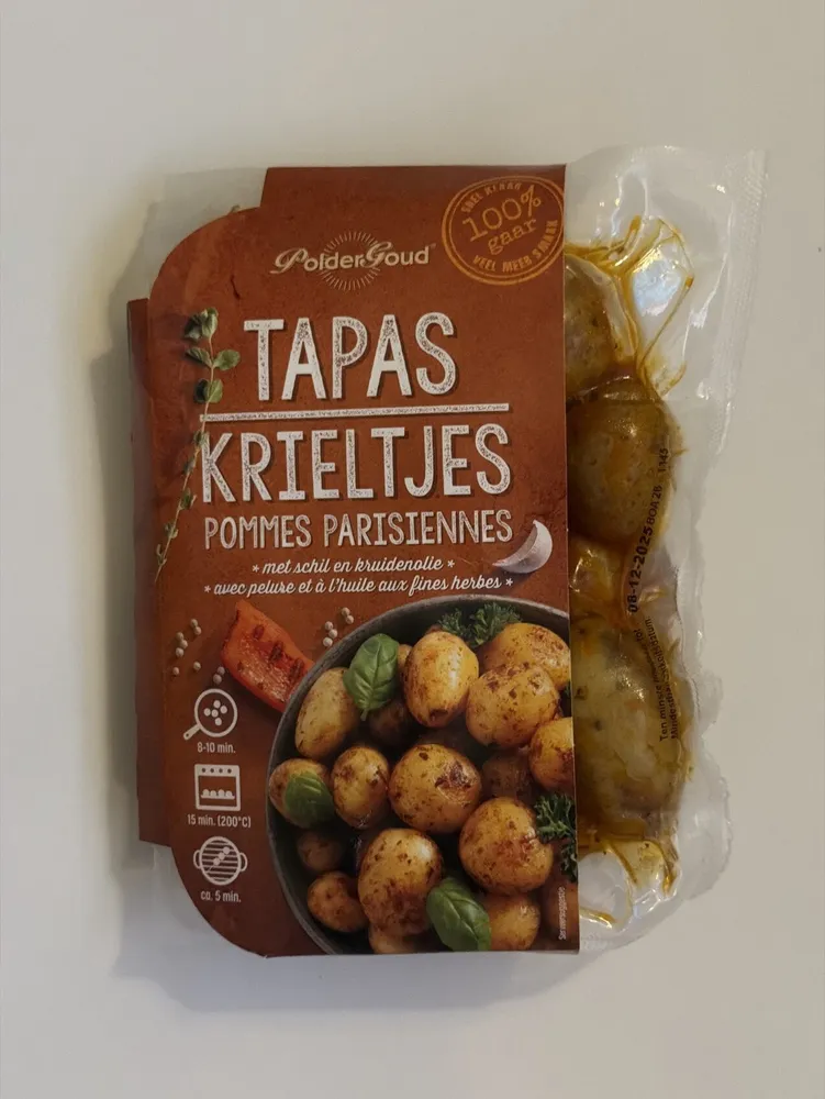 Tapas pommes parisiennes