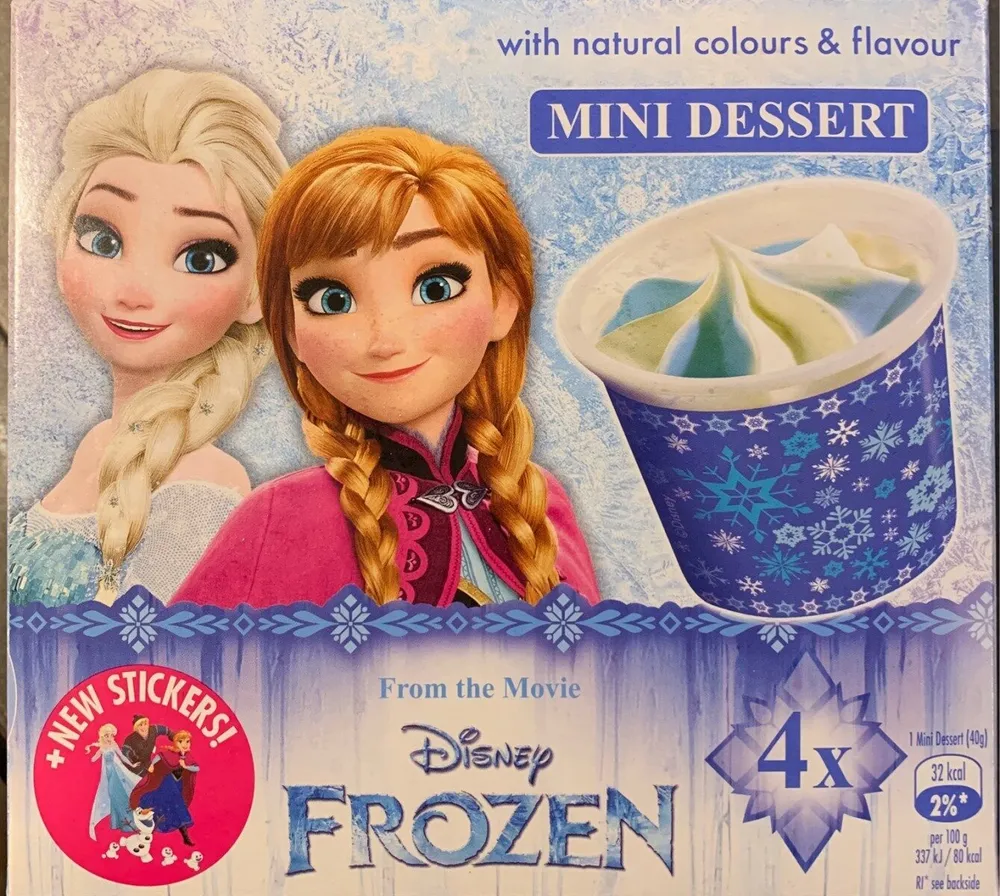Mini dessert Disney Frozen