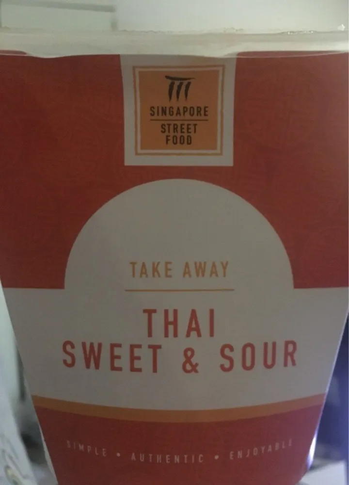 Thai sweet & sour