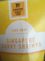 Singapore curry shrimps