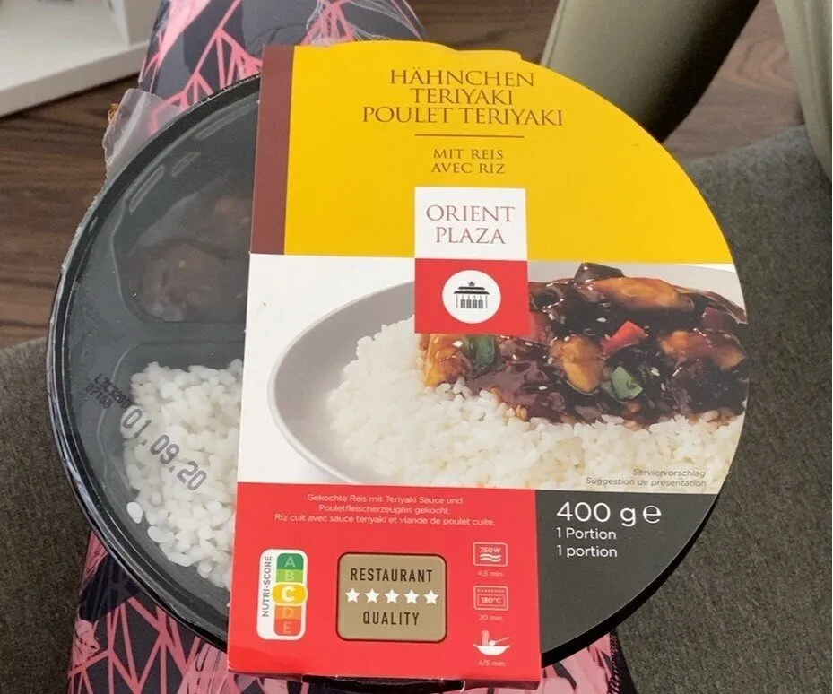 Poulet teriyaki avec riz