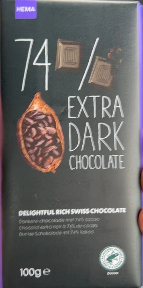 Extra dark chocolate