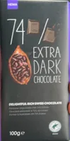 Extra dark chocolate