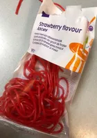 Strawberry flavour laces