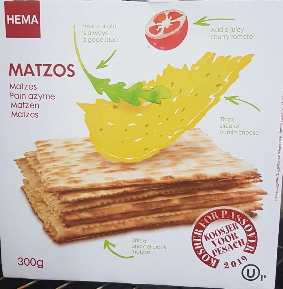 Matzos pain azyme