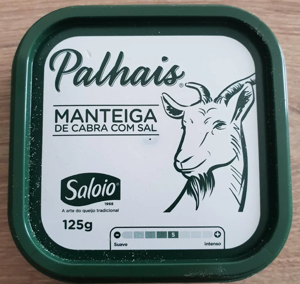 Manteiga de cabra com sal