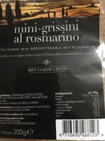 Mini-grissini al rosmarino