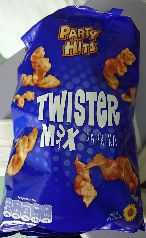 Twister mix paprika