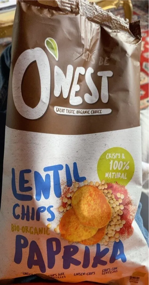 Lentil Chips paprika