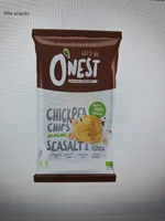 O nest chickpea chips seasalt en pepper