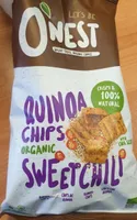 Quinoa chips organic sweet chili